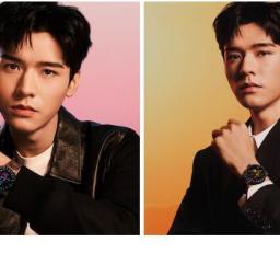龚俊、sophie turner演绎路易威登全新智能腕表